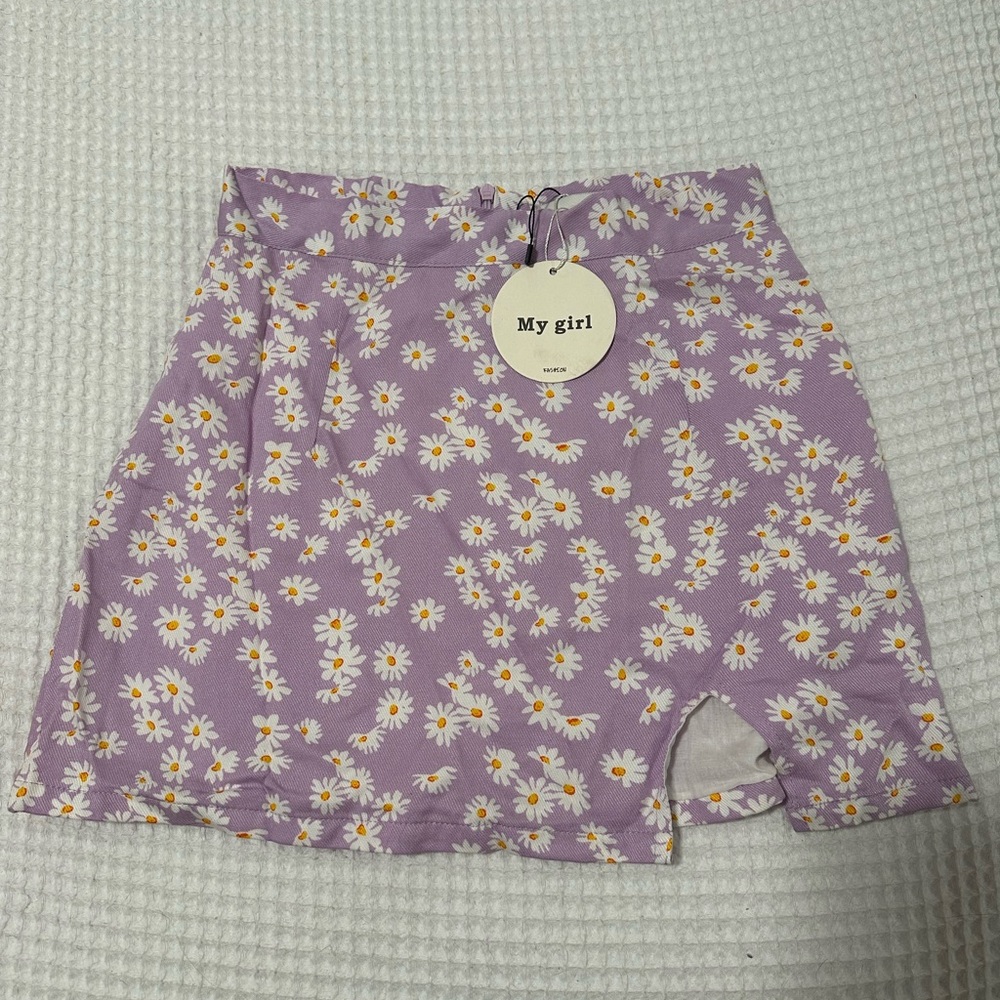 My Girl Floral Mini Skirt Size S/8